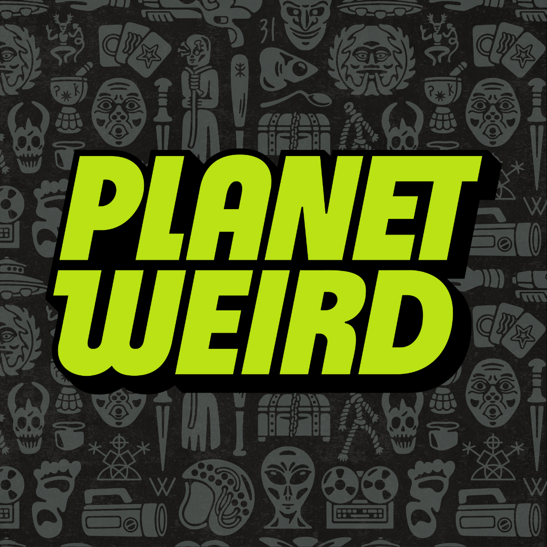 Planet Weird Logo Sticker