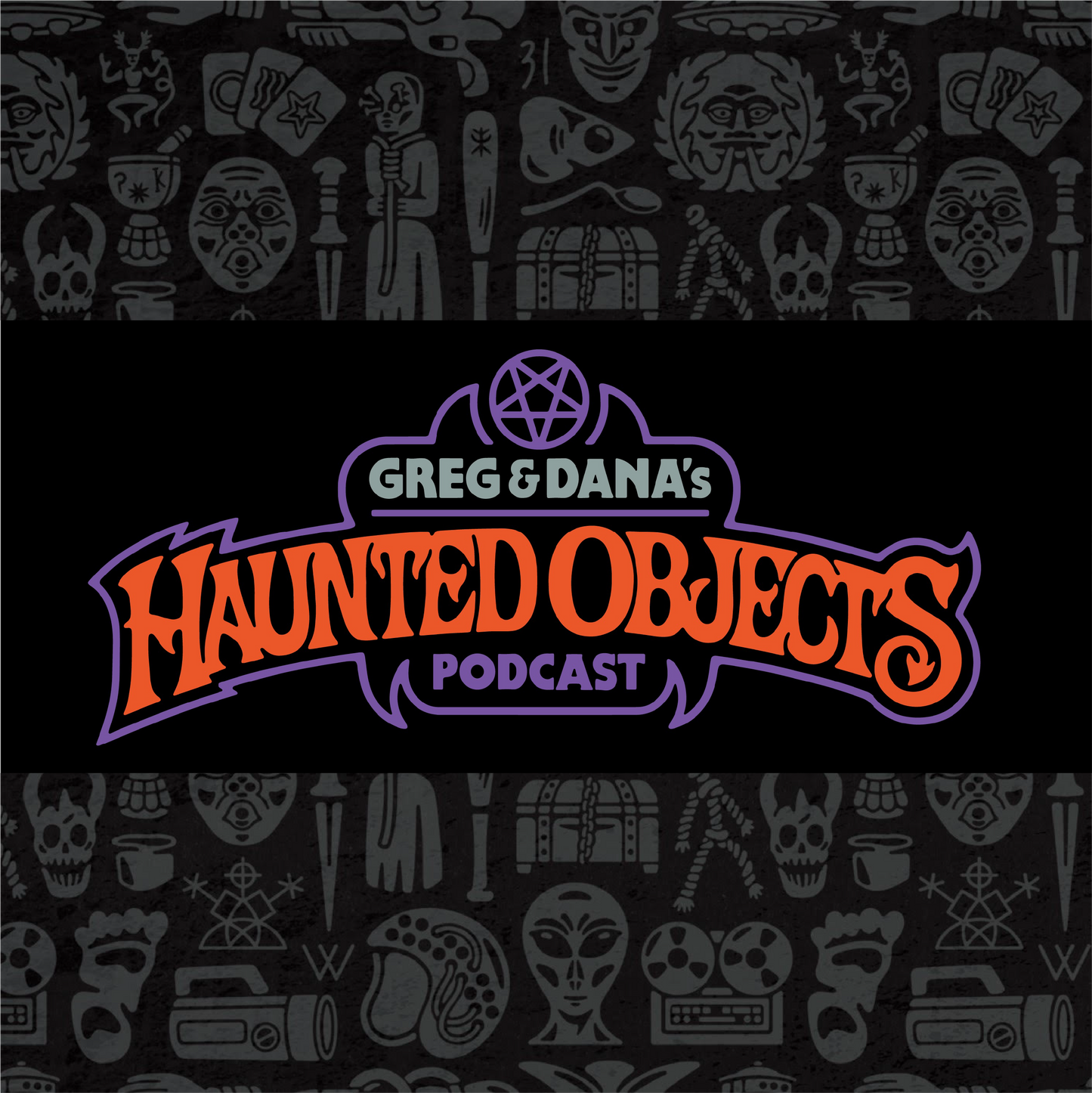 Haunted Objects Podcast Embroidered Hat